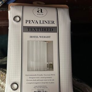 Aura Textured PEVA Liner with Metal Grommets